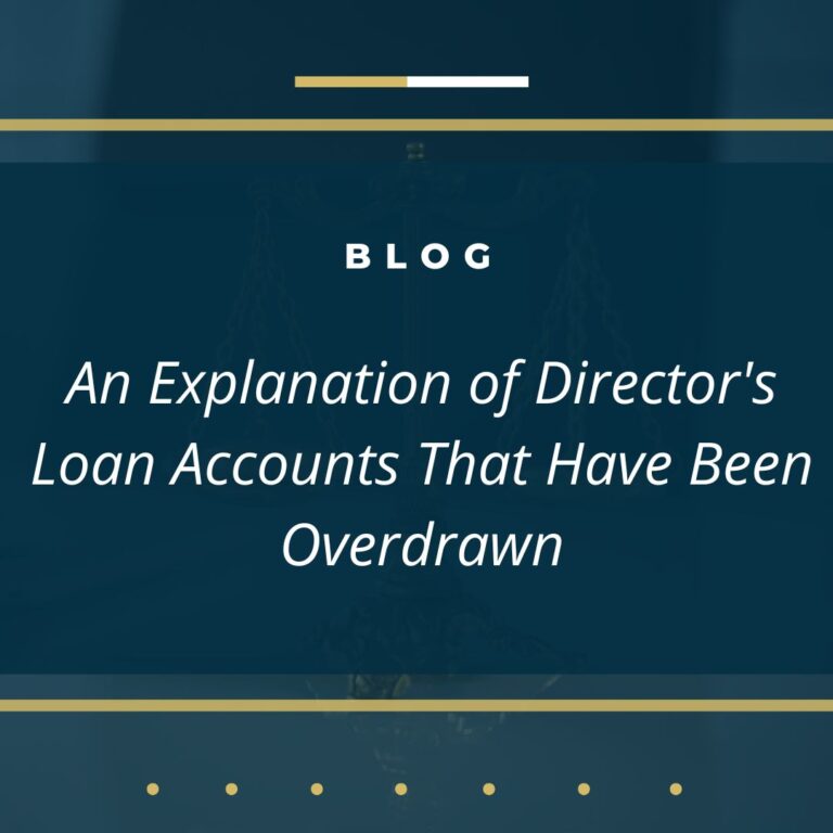 An explanation for overdrawn directors loan accounts